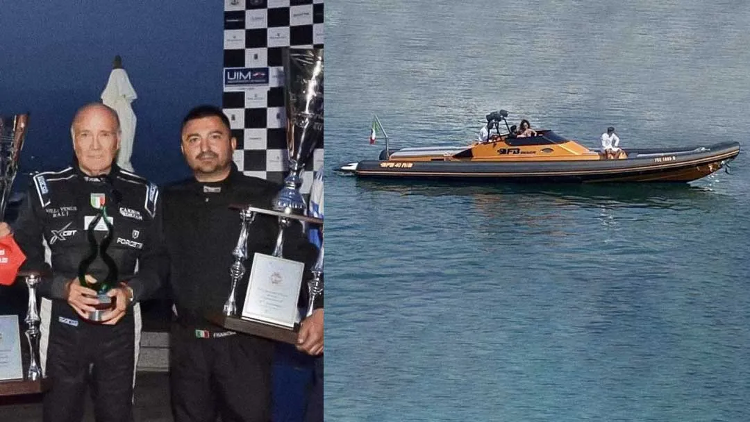 Serafino Barlesi and Francesco Calo' entered with the N°20.
